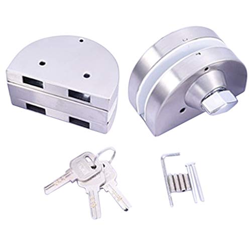 Preisvergleich Produktbild joyMerit Edelstahl Doppelglas Türschloss überzog Dauerhaften Eintritt Des Eintrags - A-201 Doppelschloss