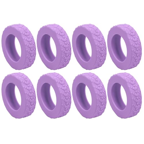 Luggage Wheel Covers, Anti-Noise Protector for Carry-On Luggage, 8X Suitcase Wheel Covers, Chair Wheel Protective Covers, Wheel Protectors for Quiet and Smooth Travel