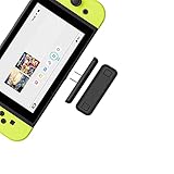 Route Air Transmisor de Bluetooth Audio Interruptor Conector Inalámbrico con APTX Baja latencia Compatible con NS Switch&Switch Lite PS4 PC para...