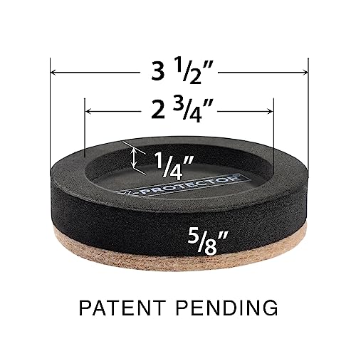 X-Protector FURNITURE SLIDERS 6 Felt Furniture Sliders thumb #3