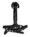 Mount-It! Projector Ceiling Mount Bracket for Epson, BenQ, Optoma, Viewsonic Projectors, Height Adjustable Pole and Arms, Black (MI-602B)