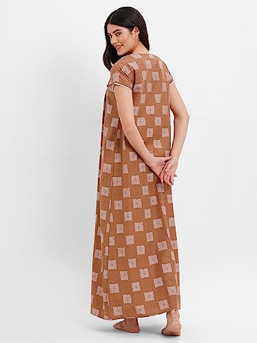 Image of Sweet Dreams Women's Polyester Maxi Casual Regular Nightgown