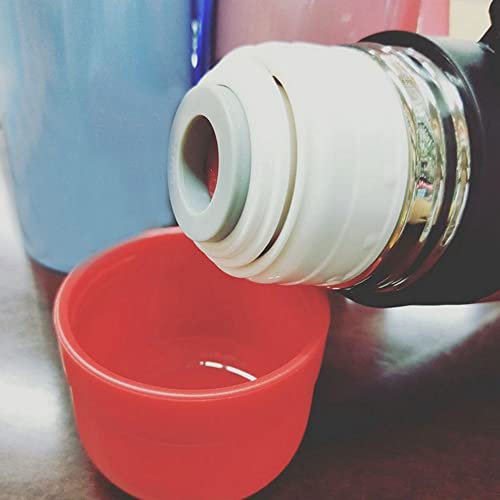 Vacuum Flasks Lid Universal Thermose Accessories Mug Outlet Travel Drinkware Thermos Cover(4.5Cm Black Red) #TOP5