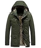 Chaleur et coupe-vent : la doublure épaisse et douce et le rembourrage moelleux offrent un environnement chaud pour votre corps. Le bas de la manche élastique et le col peuvent empêcher le vent de s'envoler et assurer un port confortable.