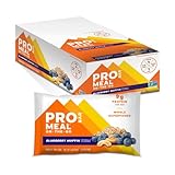 PROBAR - MEAL Bar, Blueberry Muffin, Non-GMO, Gluten-Free, Healthy, Plant-Based, Whole-Food Ingredients, Natural Energy (12 Count)