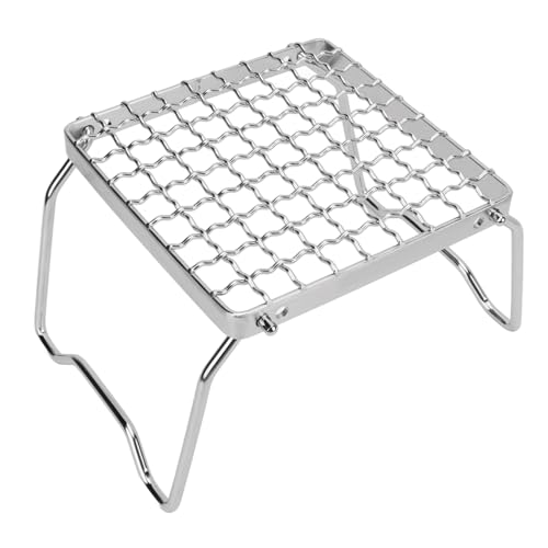 Support de gril de feu de camp réglable pour stabiliser votre mini poêle portable