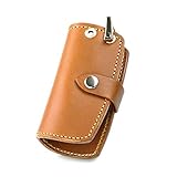 [革茶屋] スマートキーケース キーケース 車用 本革 レザー 汎用 (キャメル)