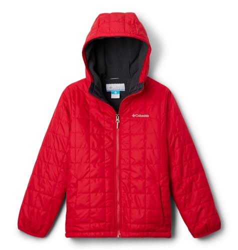 Image of Columbia Youth Boys Rugged Ridge II Sherpa Lined Jacket, Mountain Red, X-Large