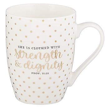 Misc. Value Mug Strength and Dignity Dot Book