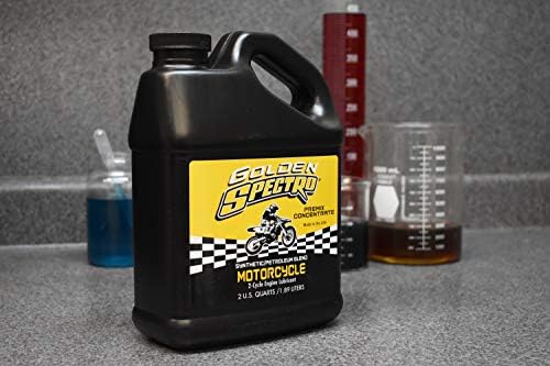 Spectro Performance Oils S.GSMC Golden Spectro 2사이클 합성 블렌드 프리믹스 (1.9L(1/2갤런) — 사진 4