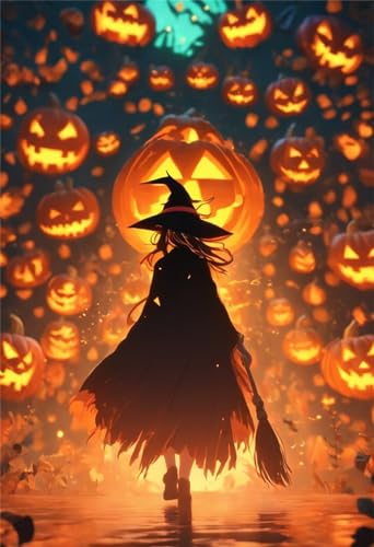 Kits complet peinture diamant Halloween à offrir pour Noel et fêtes