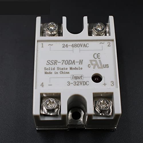 Régulateur de résistance SSR-70DA-H 70A pour commutation DC 3-32V - 2