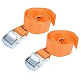 Tamaño de la correa de hebilla de leva: longitud: 0,5 metros, ancho: 25 mm.