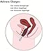 Ejercicios De Kegel Controlados A Distancia Con 10 Modos De Vibración Diferentes, Para Control De Fugas Y Vejiga De La Vagina, Entrenadores Musculares Del Piso Pélvico, Recuperación Del Parto,Rosado