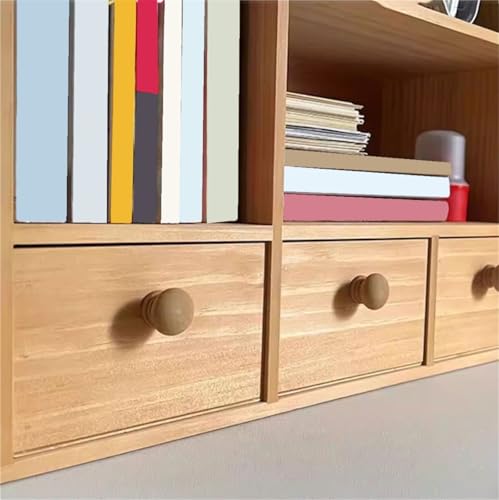 Estantería de madera: ordena espacios pequeños con su mesa multiusos abierta 7