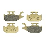 Excellentes performances de freinage et ajustement pour une utilisation générale ou de compétition. avec haute résistance à la température et à la Corrosion, A une Longue Durée de Vie. Moins de dégâts pour les rotors et Pas de pollution