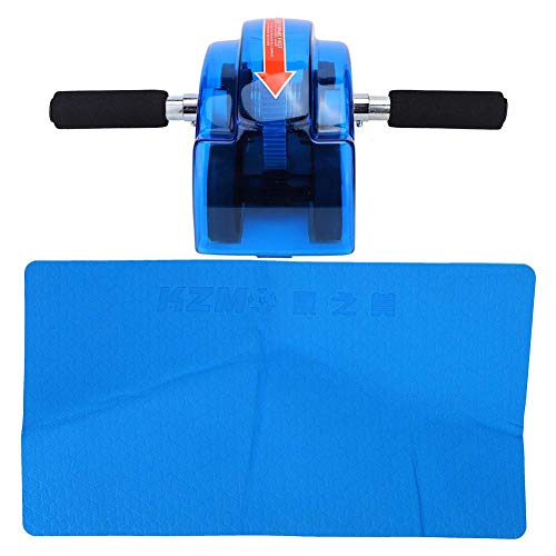 Qiilu Ab Four Roller Wheel Abdominal Muscle Exerciser,Roller Wheel Exercise Equipment Gym Home Fitne Qiilu Ab Four Roller Wheel Abdominal Muscle Exerciser,Roller Wheel Exercise Equipment Gym Home Fitne