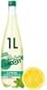 Badoit Sparkling Water with Fruit Bubbles Lemon Mint 1 Litre Bottle