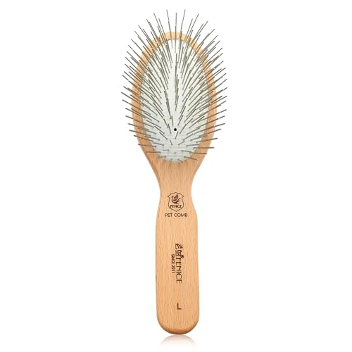 Brosse à épingler pour chiens pour le soin du Schnauzer et du chat