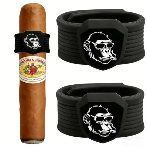 MOYEE Herculean Gorilla Strong Magnetic Cigar Holder - Portable Stogie Clip for Golf Carts & Accessories for Men - Premium Golf Gifts - Perfect for Fishing, Grilling, Camping & Sporting Events