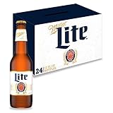 Miller Lite Pilsner Beer, Light Beer, Beer 24 Pack, 12 FL OZ Bottles, 4.2% ABV