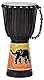 30cm Profi Djembe Trommel Bongo Drum Buschtrommel Percussion Motiv Elefant Afrika Art - (Für Kinder im Kindergarten Alter)