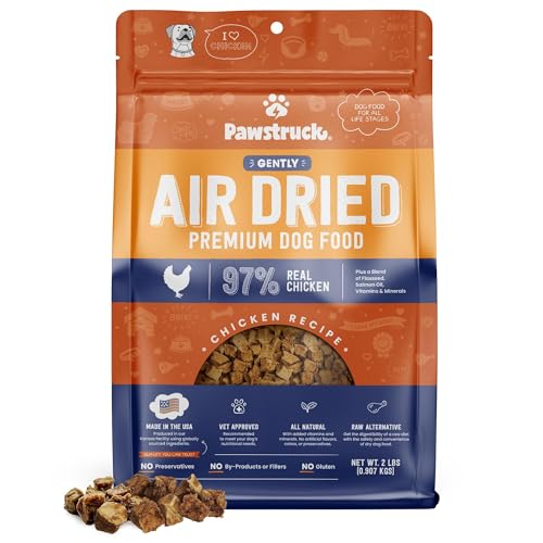 Pawstruck All Pure Air Dried Canine Meals w/Actual Hen – Grain Free, Made in USA, Non-GMO & Vet Really helpful – Excessive Protein Restricted Ingredient Healthful Full-Feed – for All Breeds & Ages – 2lb Bag Pawstruck All Pure Air Dried Canine Meals w/Actual Hen – Grain Free, Made in USA, Non-GMO & Vet Really helpful – Excessive Protein Restricted Ingredient Healthful Full-Feed – for All Breeds & Ages – 2lb Bag