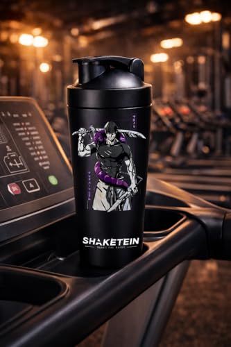 Image of Premium Stainless Steel Protein Shaker Bottle 750ml | Leakproof Gym Mixer with Steel Ball | BPA Free | Ideal for Workout & Fitness
