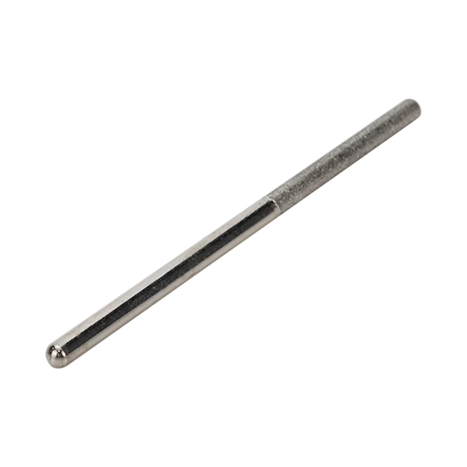 Diamond Burr Bits Cylinder Shape Carving Bits 1/8" Head Dia 1/8" Shank Dia Grinding Burr for Stone, Glass, Ceramic -10pcs