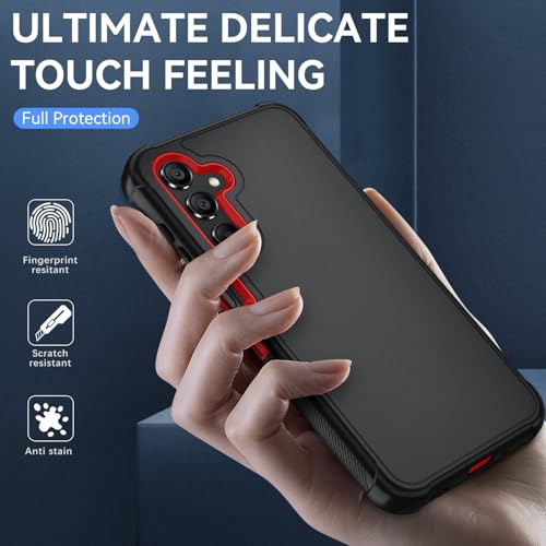 Suncasetor for Samsung Galaxy A16 5G Case,Black/Red by Suncasetor - Used condition - Image 2