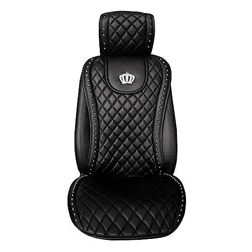 Housse de siège de voiture en PU respirant et coussin ergonomique antidérapant avant