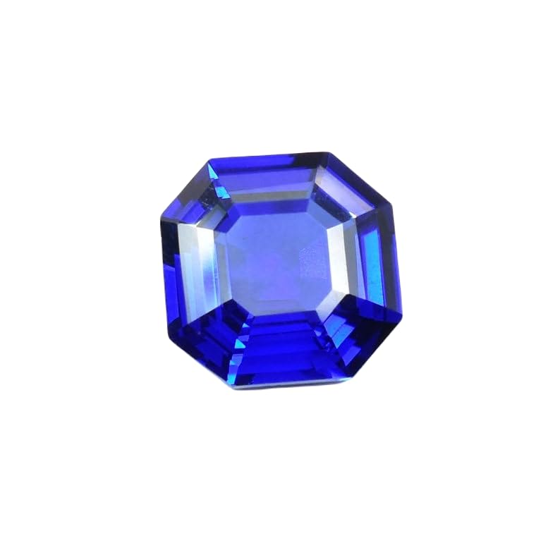 Tanzanite naturelle en vrac 15x14mm pour collier et fabrication de bijoux artisanaux