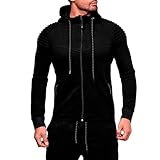 Thatrich Mens Athletic Jackets Lightweight Zipper Pockets with Pockets Workout Jogging Casual Sweatshirts Fashion Streetwear