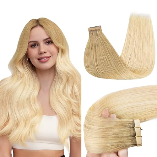 GOO GOO Tape in Hair Extensions Human Hair 20" 50g 20pcs #O7/60F