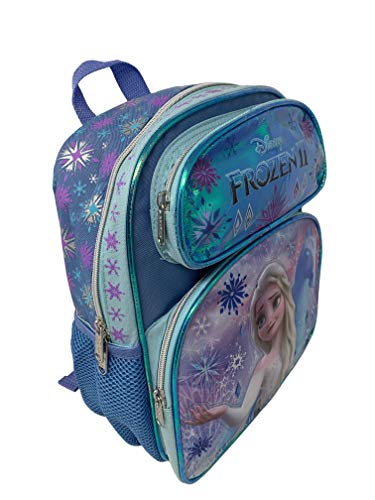 Kbnl Disney Frozen 2 Elsa & Horse 12" Toddler Backpack, Blue, Small #TOP4