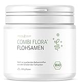 Bio Flohsamenschalen Pulver - 300 g - Fein vermahlen, 99% Reinheit - Für eine effektive Darmreinigung - 85% Ballaststoffe