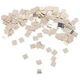 COHEALI Chip de Soldadura de Plata Precortada 2x2 Mm 100 Piezas para Soldadura de Joyería Accesorio para Hacer y Reparar Joyas Flujo Rápido y Juntas Firmes para Anillos y Collares