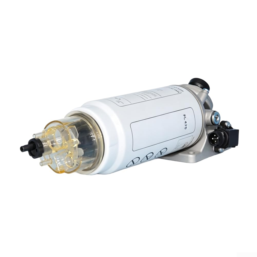 Filtro de combustible diesel con bomba y cartucho de calefacción, separador de agua para PL420, compatible con OEM 51125017260, para camiones y maquinaria de construcción