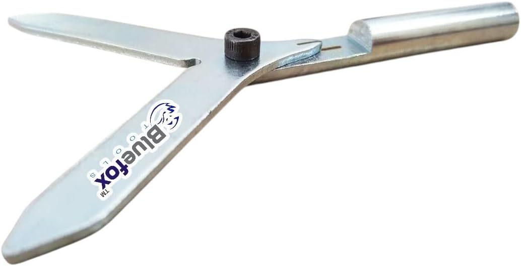 BLUEFOX ROUND Bar Center Finder Tool | 3/8" Shank for Milling Machine | Quickly And Easy Work | Round Workpiece