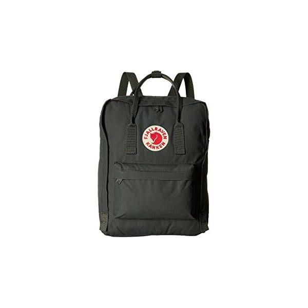 Fjallraven-Kanken-Unisex-Travel-Backpack-Side-Slip-Pocket-Adjustable-Shoulder-Straps-Dual-Top-Handles-Forest-Green-One-Size-One-Size Fjällräven Kånken Unisex Travel Backpack - Side Slip Pocket - Adjustable Shoulder Straps - Dual Top Handles Forest Green One Size One Size