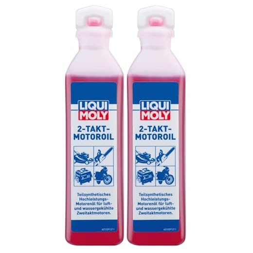 LIQUI MOLY 1029 2-Takt-Motoroil 100 ml, farblos (Packung mit 2)