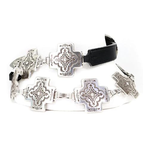 Tony Lama Ladies Black Nizhoni Cross Belt L3