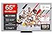 TCL 65C7K 65 Zoll QD-Mini LED Fernseher, 4K HDR Premium 2600, Smart Google TV mit 144Hz Motion Clarity Pro (Dolby Vision IQ & Atmos, CrystGlow HVA Panel)