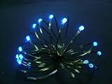 Starlite Creations Battery Operated LED Ultra Slim Wire, 9 ft, 36 LEDs, Blue Bundle Set