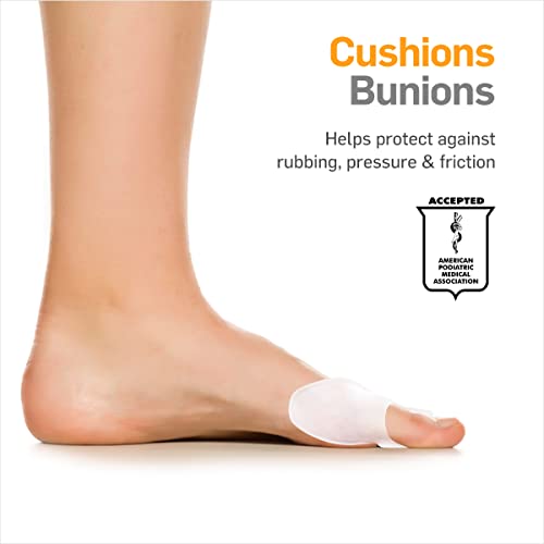 NatraCure Gel Big Toe Bunion Guard & Toe Spreader - 1315-M CAT - (1 Piece) - (For Pain Relief from Crooked Toes, Pressure, and Hallux Bunions)