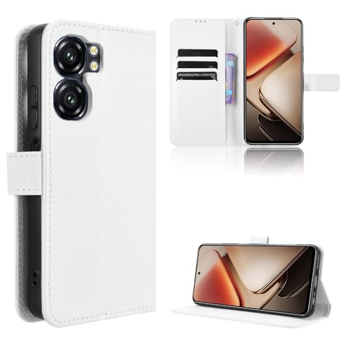 For OUKITEL C58 Pro/C58 �P�[�X �蒠�^�yBAOLINTX�z����PU���U�[ �g�уP�[�X �ϏՌ� �y�� ���^ �J�[�h���[ ���u���@�\ �Ή� �w��h�~ �J�o�[ �}�O�l�b�g �S�ʕی� OUKITEL C58 Pro/C58 �J�o�[ (�z���C