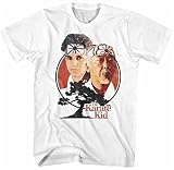arbol bonsai karate kid Basic style: Fashion city HUGU Karate Kid Daniel Larusso & Mr Miyagi Bonsai Tree Adult T Shirt Great Movie White XL