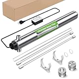UV Water Filter Whole House, 12GPM 120V 55W Water Purifier Filter System for Whole House, 1' MNPT Inlet/Outlet for Water Purity, Whole Home for Water Purification, +1 Extra Bulb