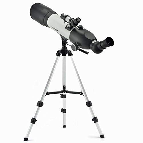 Telescopio monocular astronómico refractor portátil con trípode para niños y principiantes miniatura 7