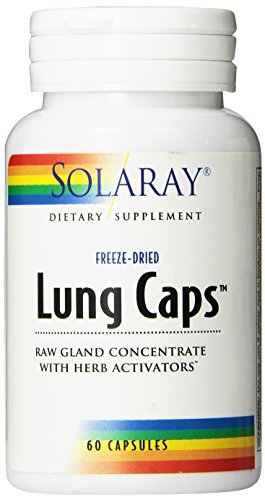 Solaray Lung Caps Supplement, 200 mg, 60 Count
